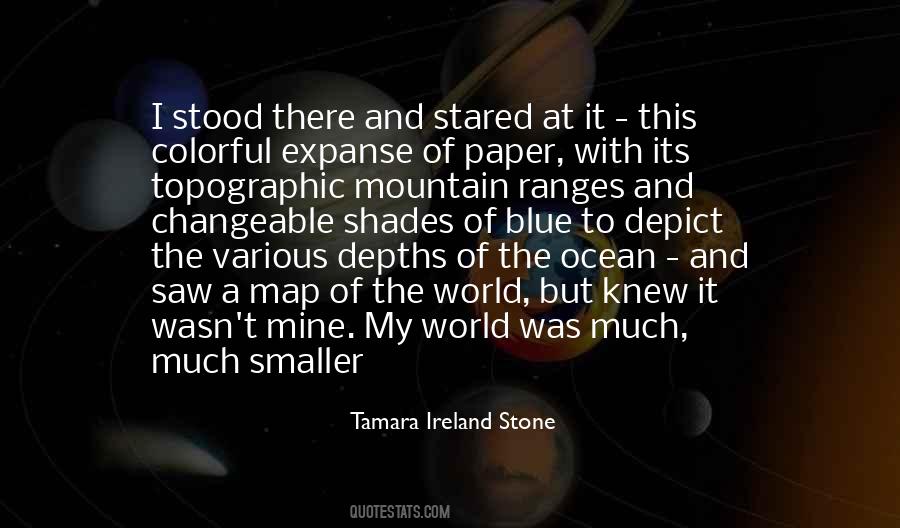 Tamara Ireland Stone Quotes #1507680