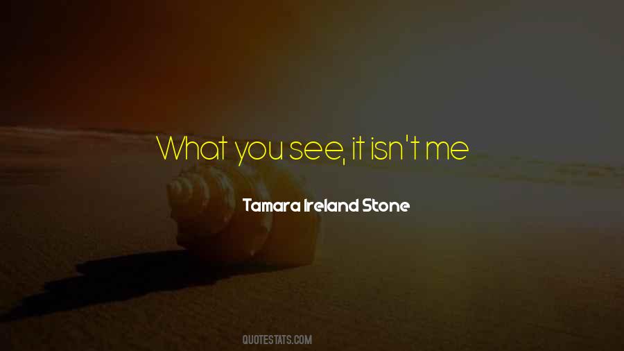 Tamara Ireland Stone Quotes #863383