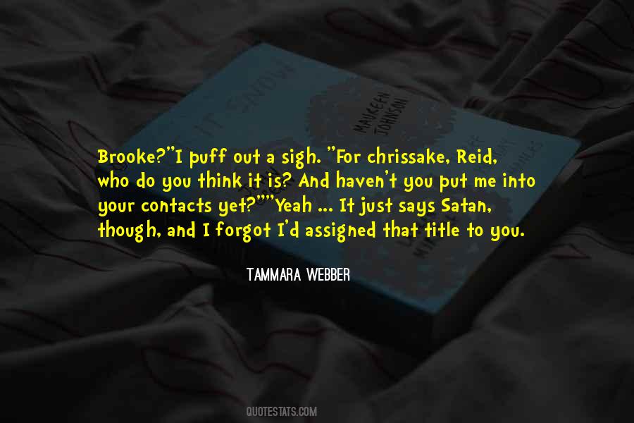 Tammara Webber Quotes #1739765