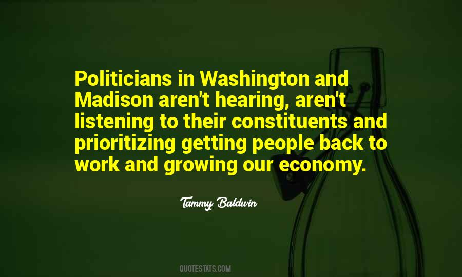 Tammy Baldwin Quotes #1367741