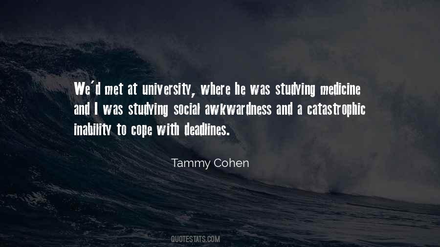 Tammy Cohen Quotes #651671