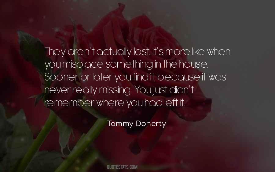 Tammy Doherty Quotes #282220