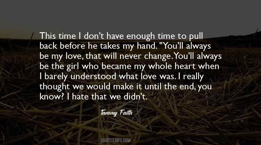 Tammy Faith Quotes #1260158