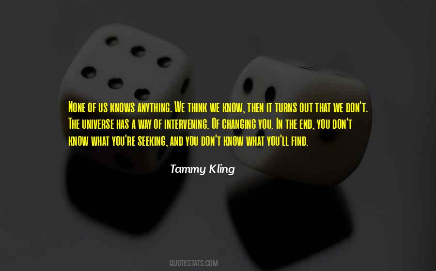 Tammy Kling Quotes #1825209