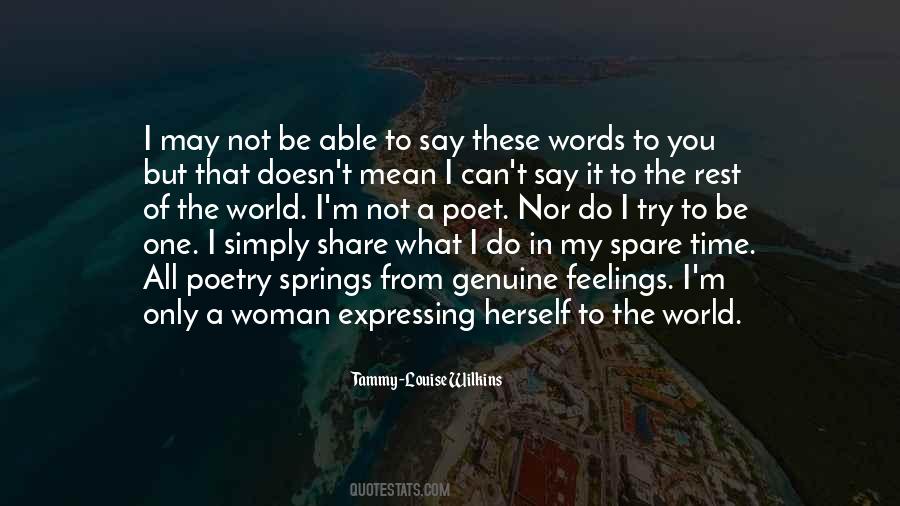 Tammy-Louise Wilkins Quotes #786761