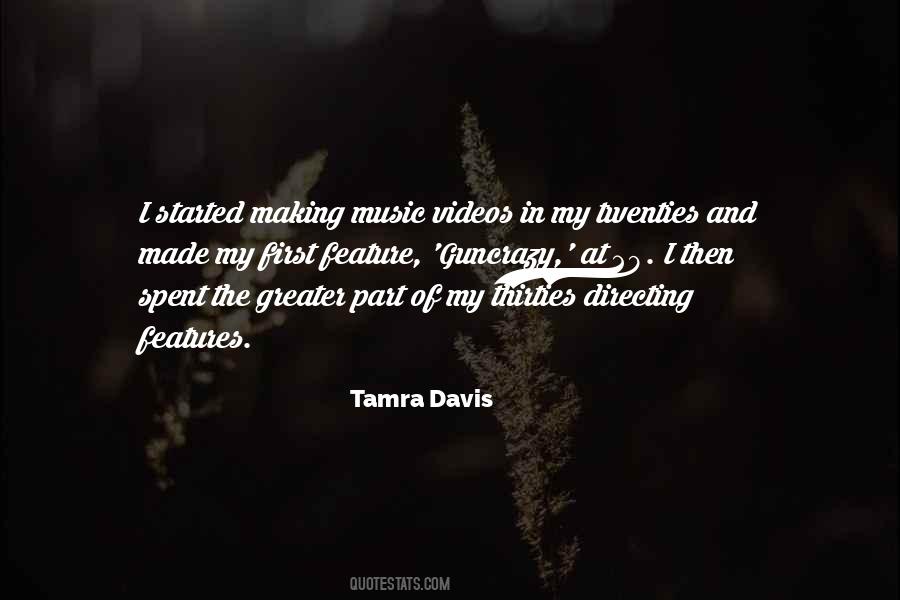 Tamra Davis Quotes #1602547