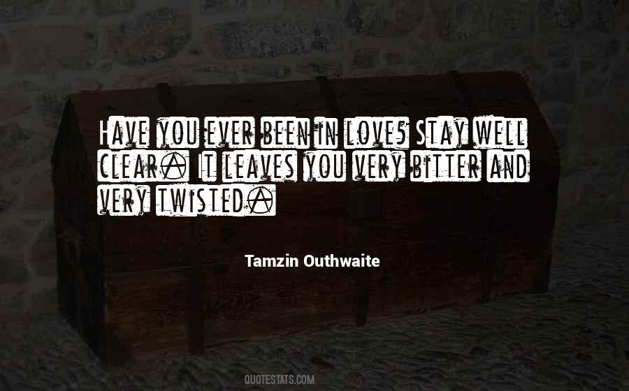 Tamzin Outhwaite Quotes #1766543