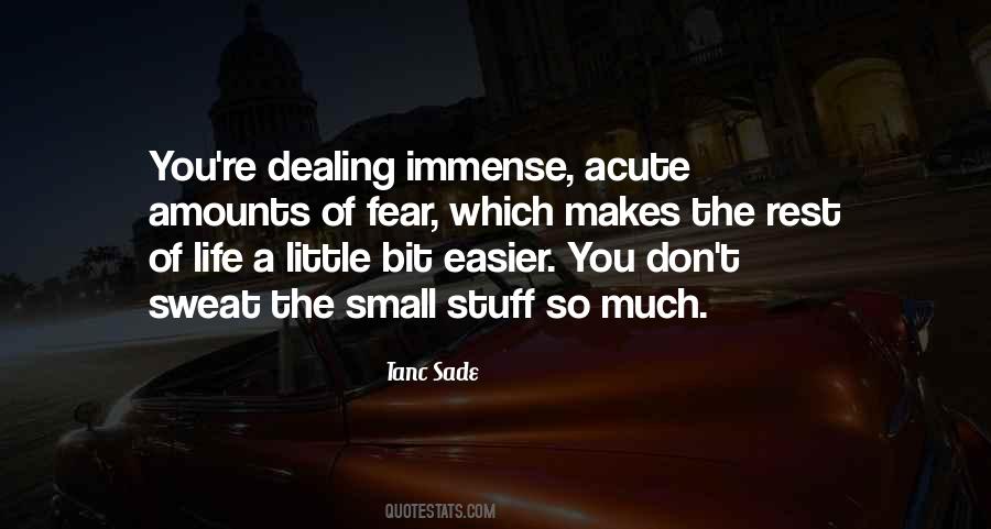 Tanc Sade Quotes #1179387