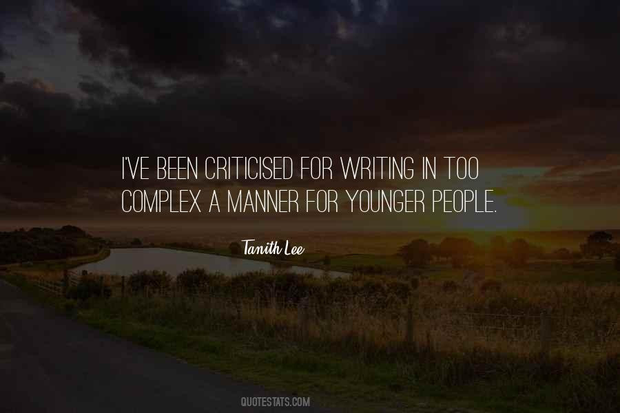 Tanith Lee Quotes #1157177