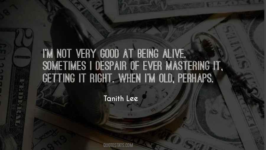 Tanith Lee Quotes #1871177