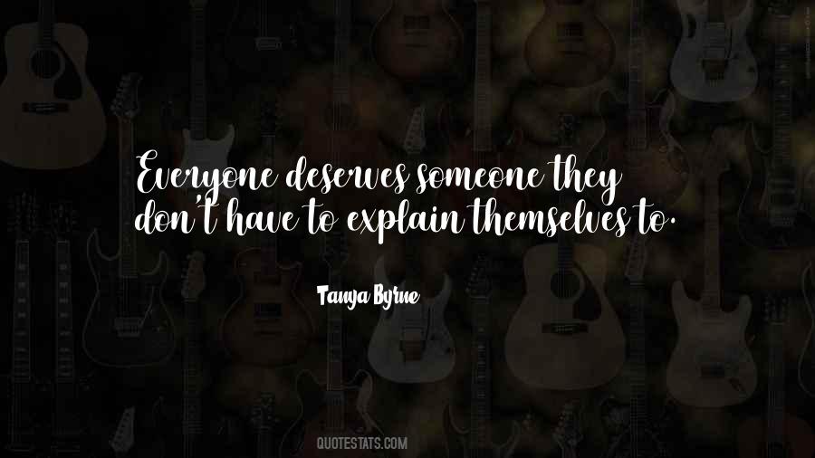 Tanya Byrne Quotes #827474