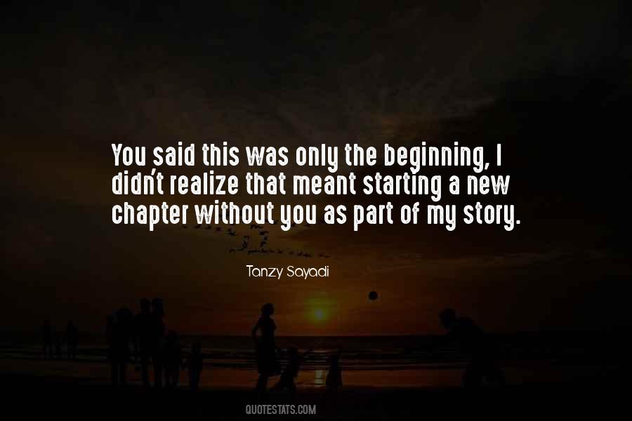 Tanzy Sayadi Quotes #641007