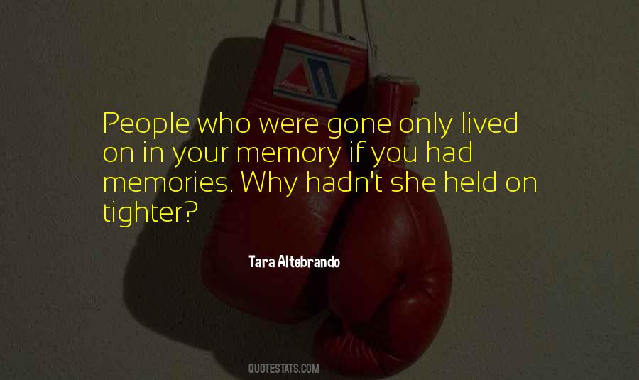 Tara Altebrando Quotes #1087022