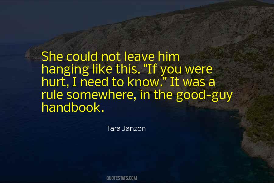 Tara Janzen Quotes #18023