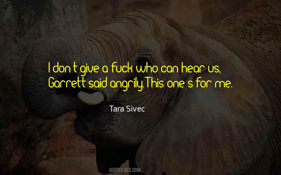 Tara Sivec Quotes #1114663
