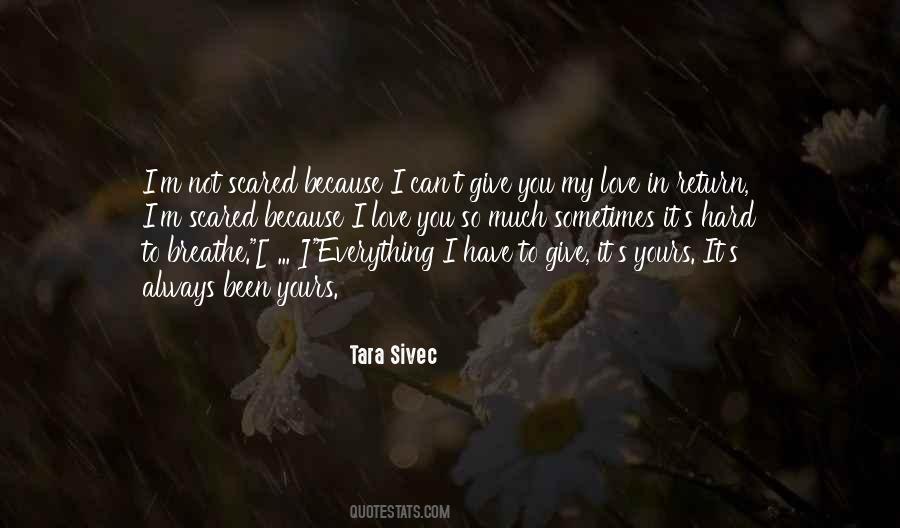 Tara Sivec Quotes #400002