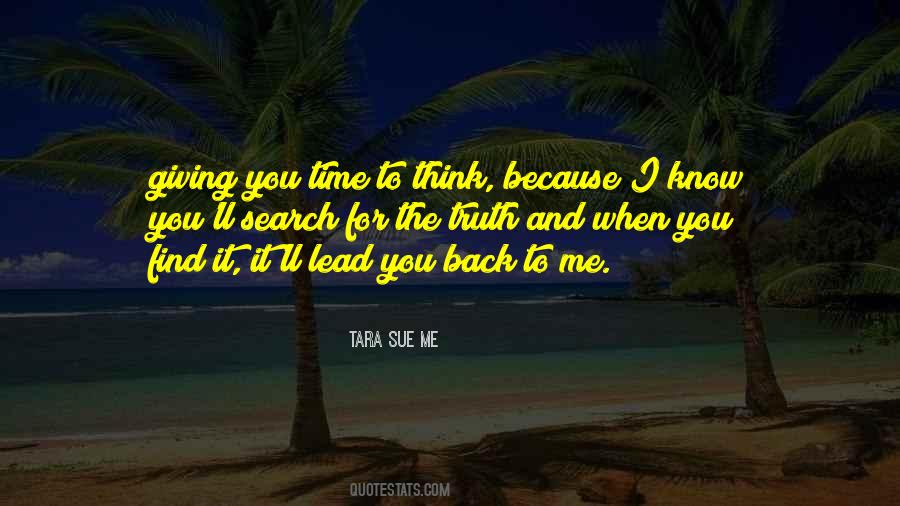 Tara Sue Me Quotes #1400355