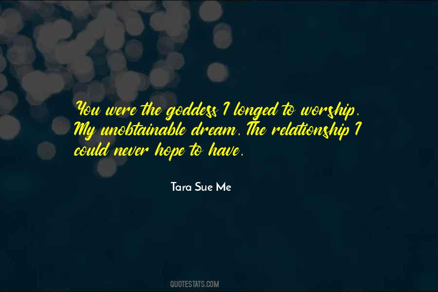 Tara Sue Me Quotes #1801937