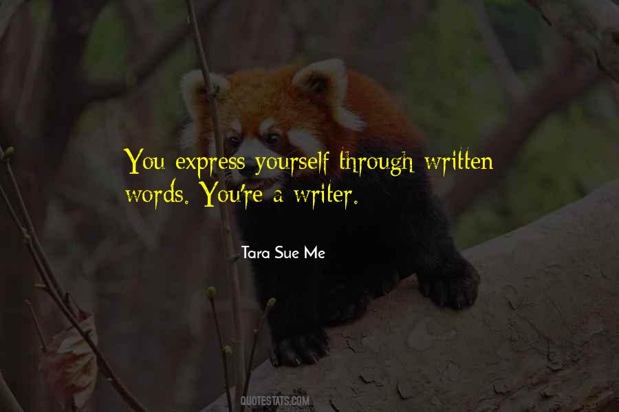 Tara Sue Me Quotes #766501