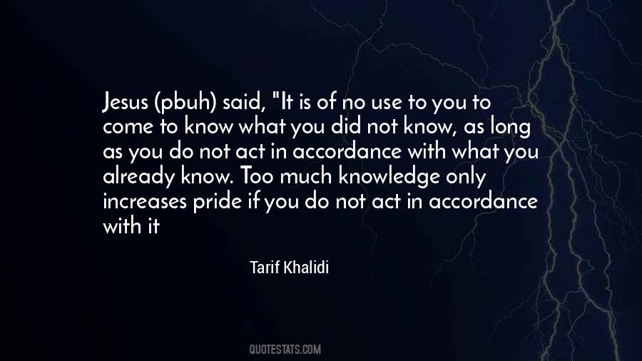 Tarif Khalidi Quotes #627679