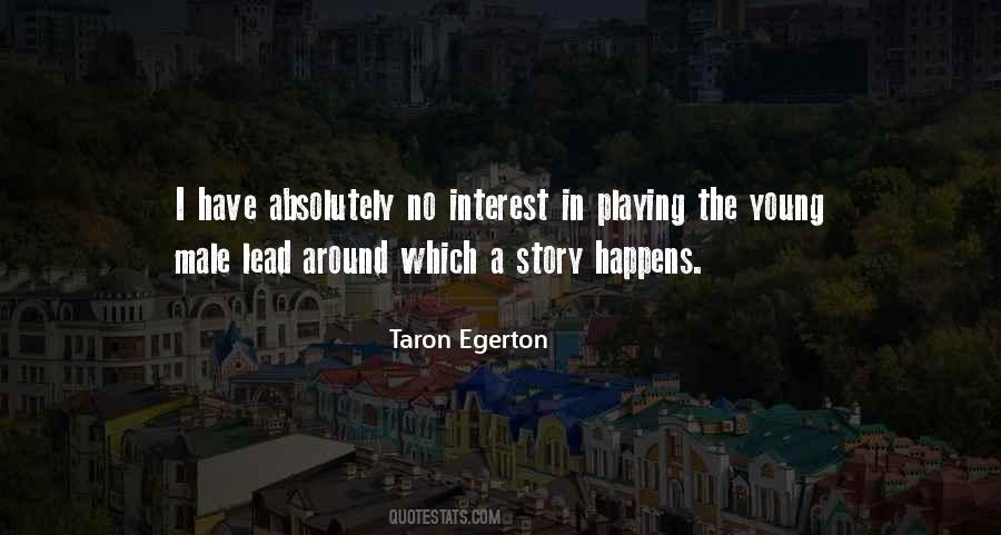 Taron Egerton Quotes #1388418