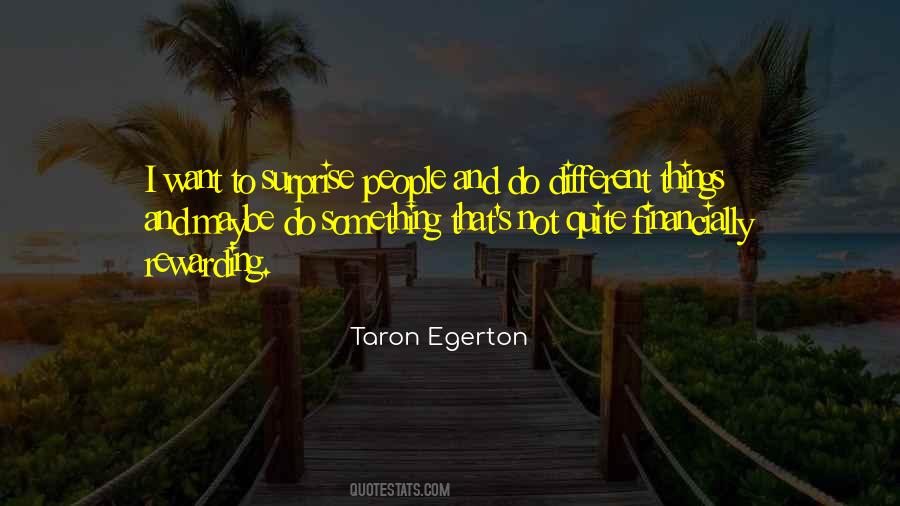 Taron Egerton Quotes #315839