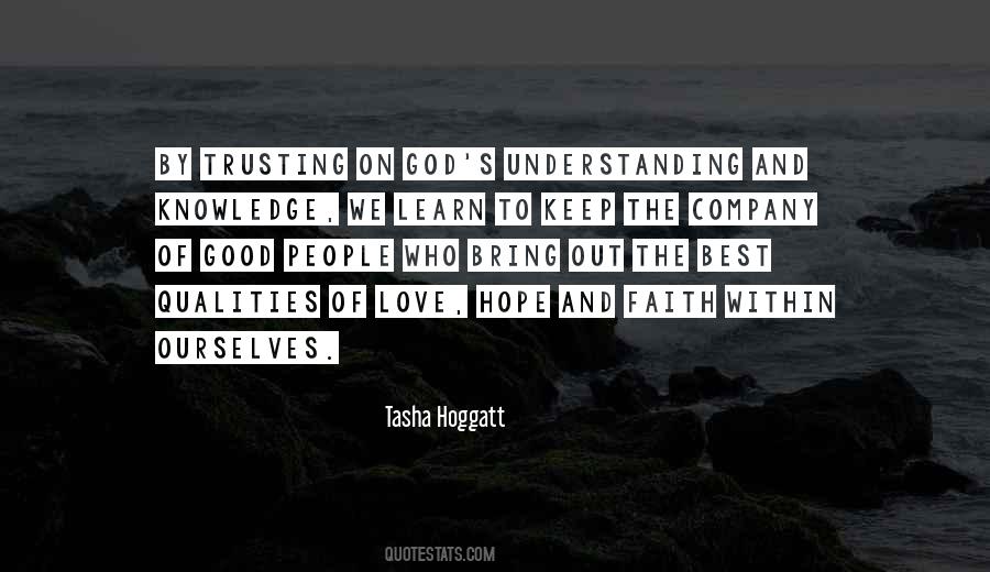 Tasha Hoggatt Quotes #400512