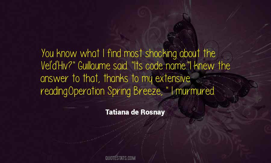 Tatiana De Rosnay Quotes #1702957