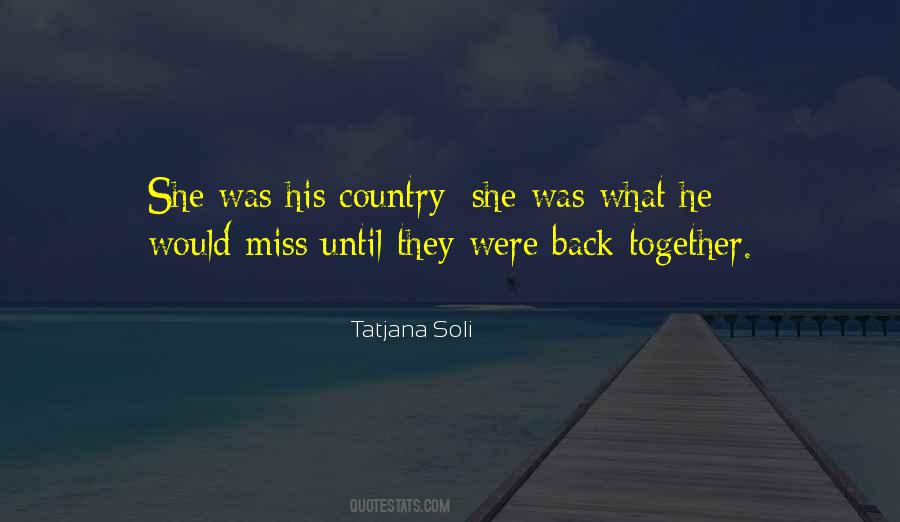 Tatjana Soli Quotes #1606654