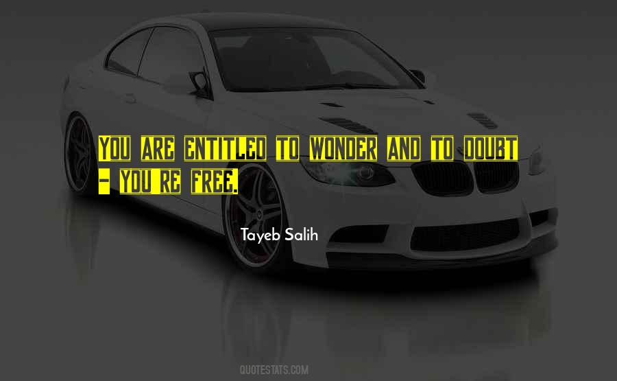 Tayeb Salih Quotes #177589