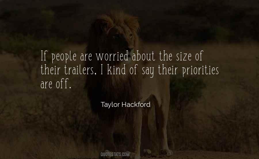 Taylor Hackford Quotes #657913