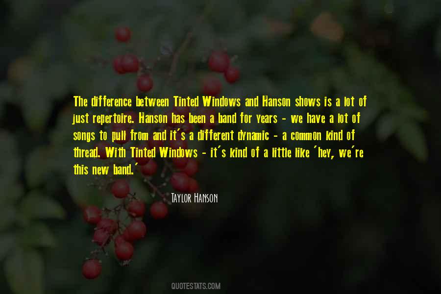 Taylor Hanson Quotes #17650