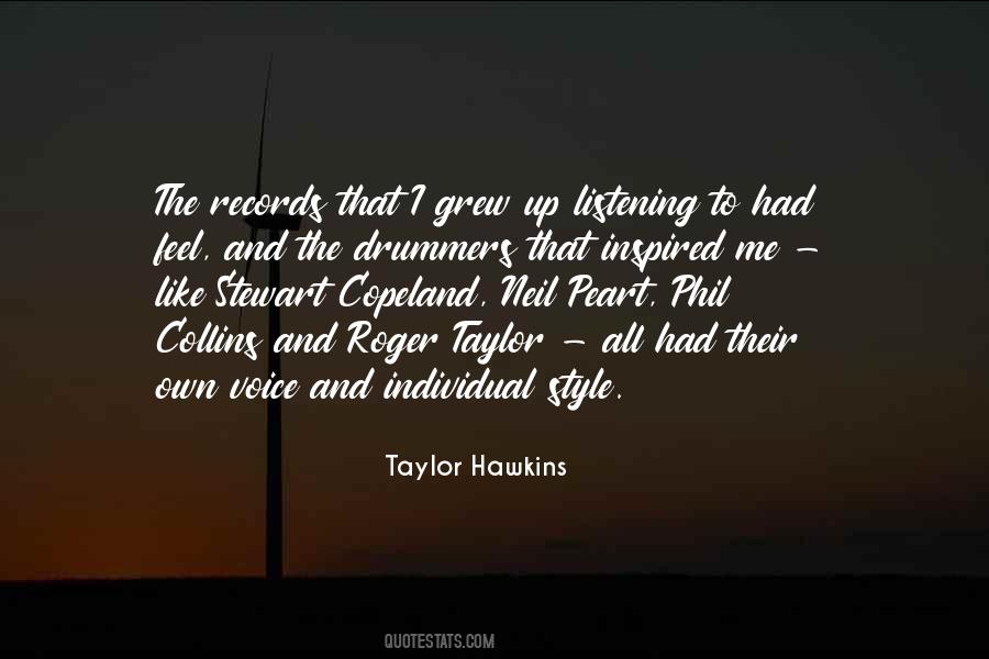 Taylor Hawkins Quotes #271706