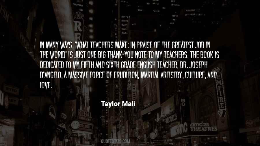 Taylor Mali Quotes #889889