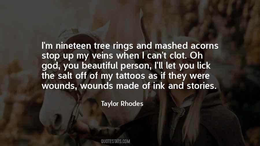 Taylor Rhodes Quotes #157126