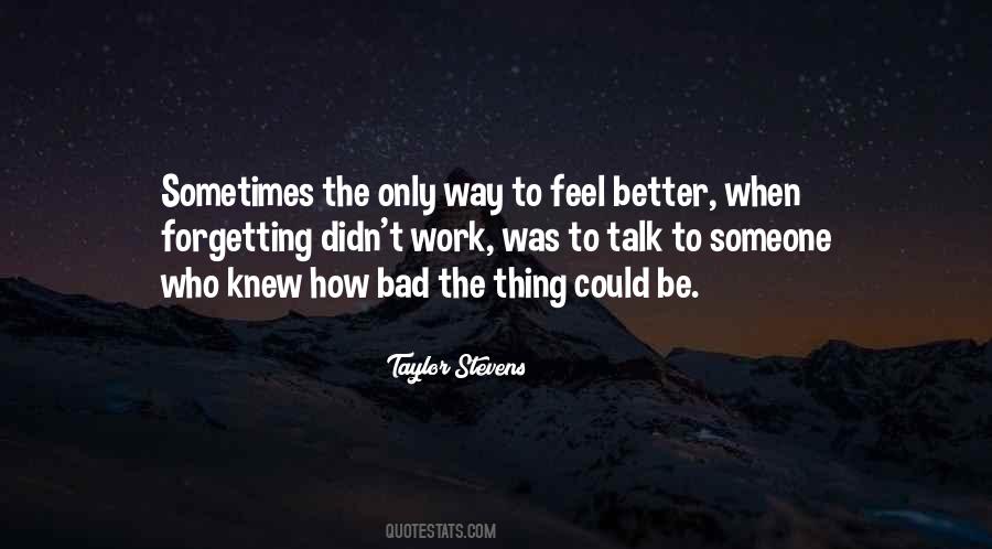 Taylor Stevens Quotes #313232