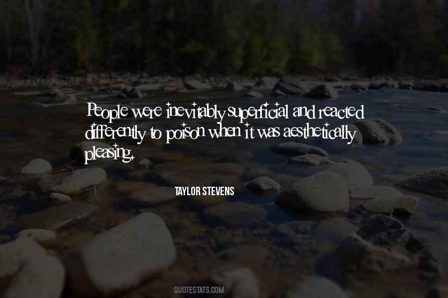 Taylor Stevens Quotes #377048