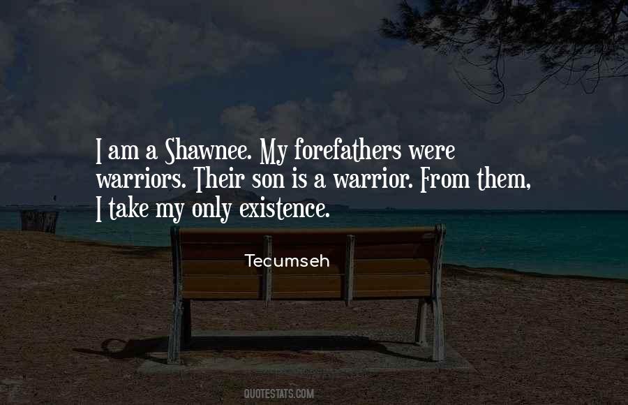 Tecumseh Quotes #263149