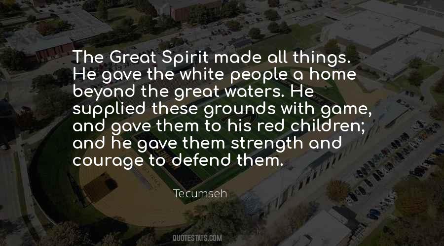 Tecumseh Quotes #42343