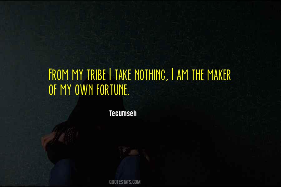 Tecumseh Quotes #592524