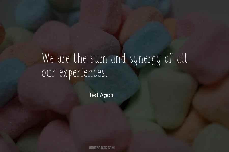 Ted Agon Quotes #274700