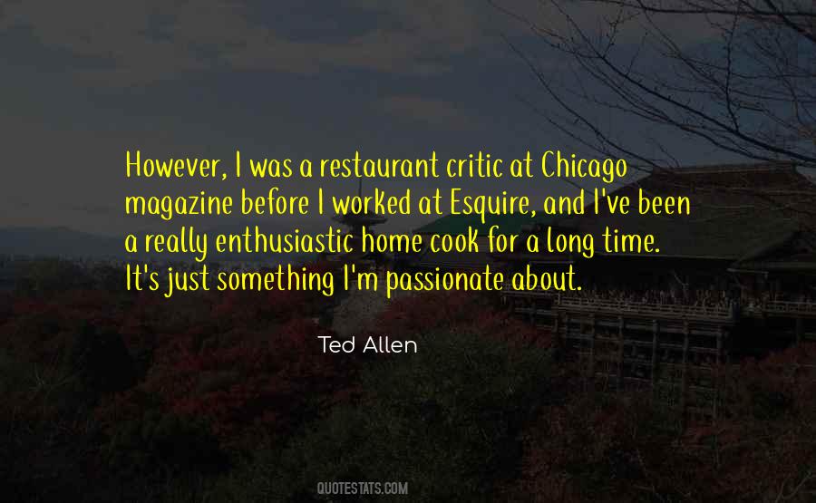 Ted Allen Quotes #2019
