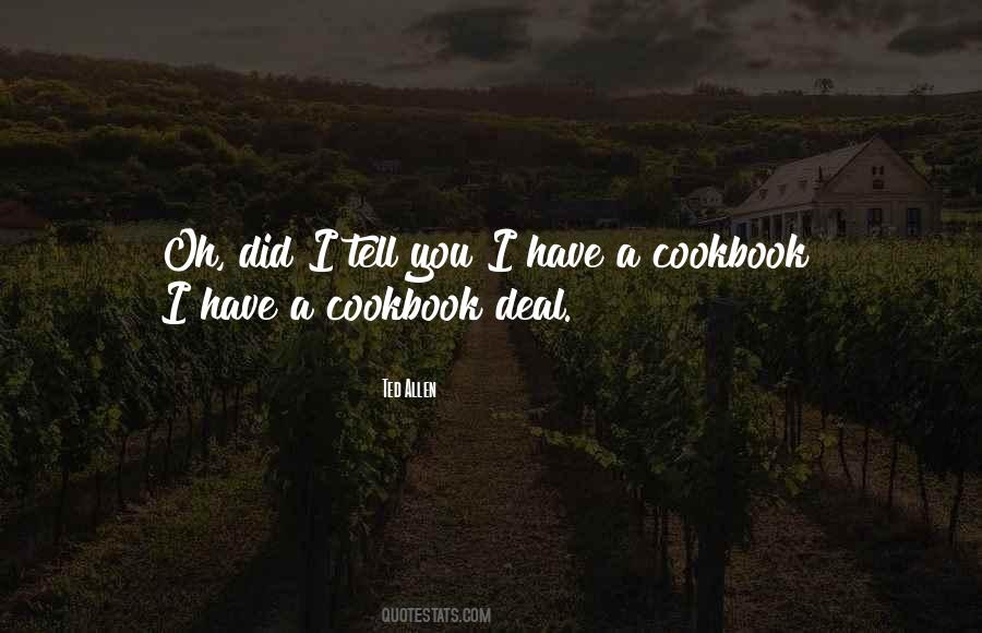 Ted Allen Quotes #649080