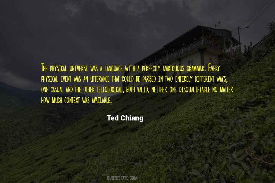 Ted Chiang Quotes #104985