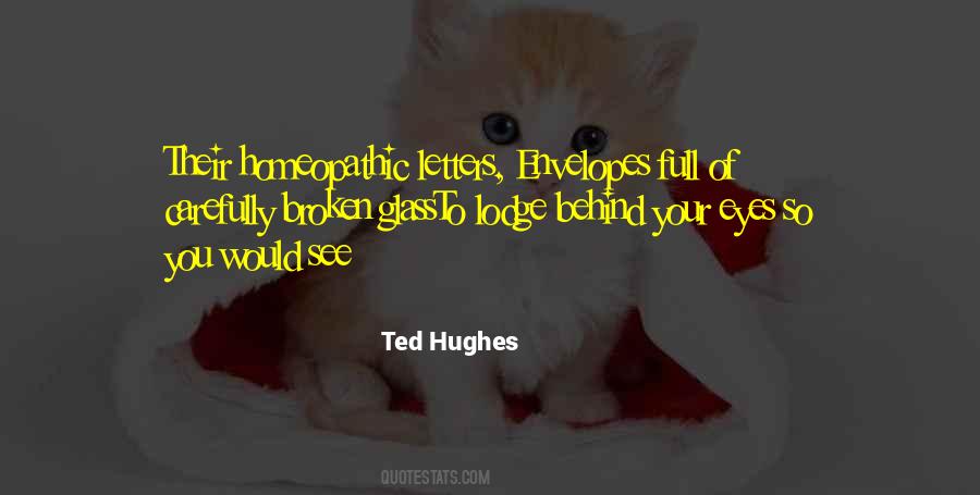 Ted Hughes Quotes #280336