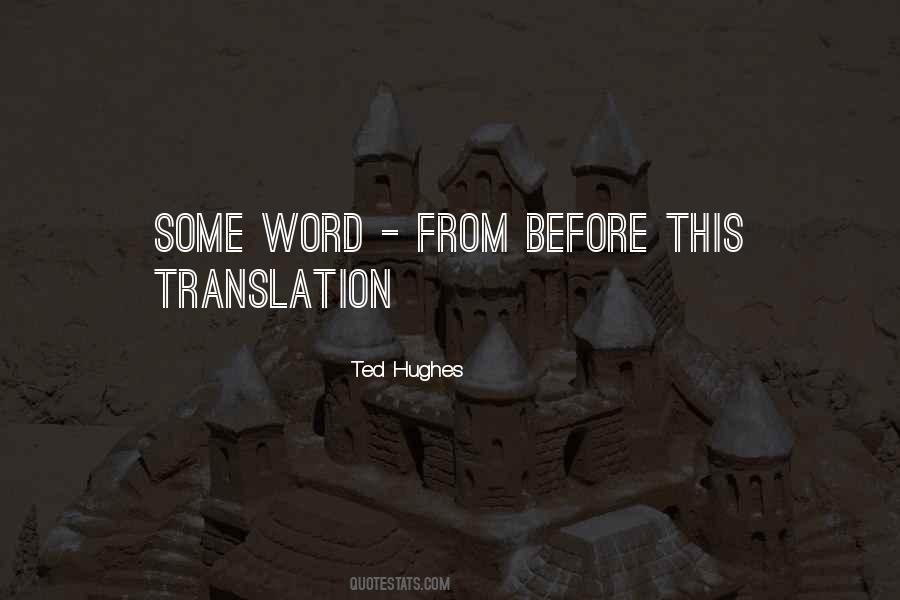 Ted Hughes Quotes #452949