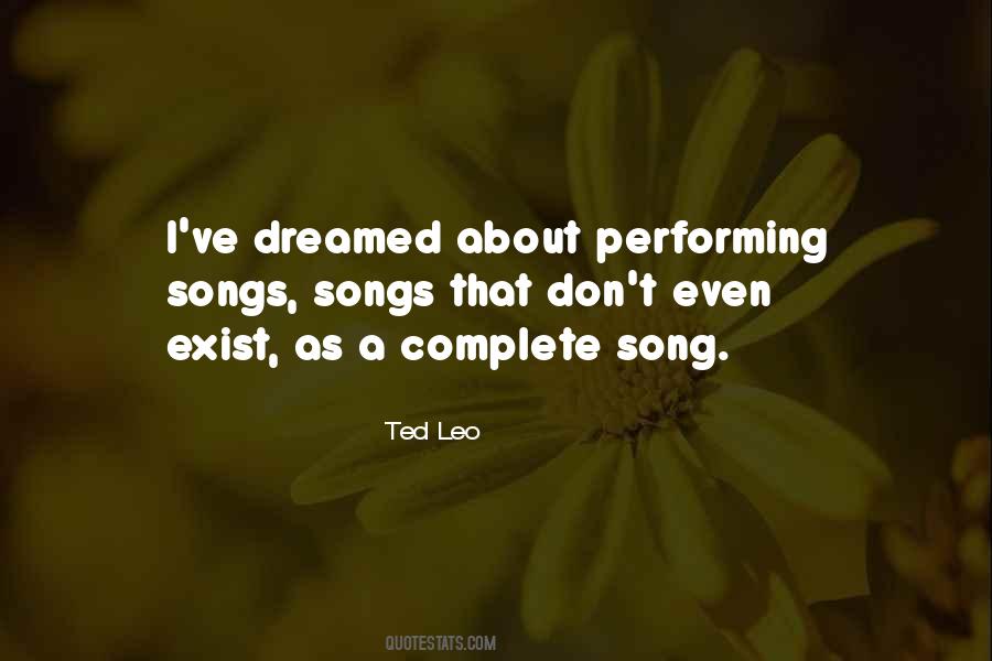 Ted Leo Quotes #1583109