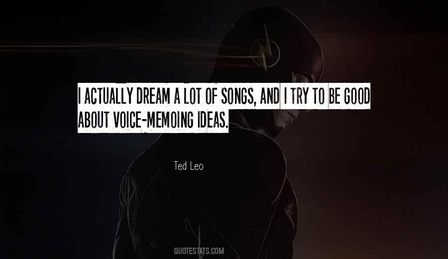 Ted Leo Quotes #758115