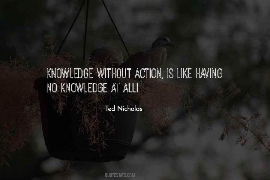 Ted Nicholas Quotes #1143221