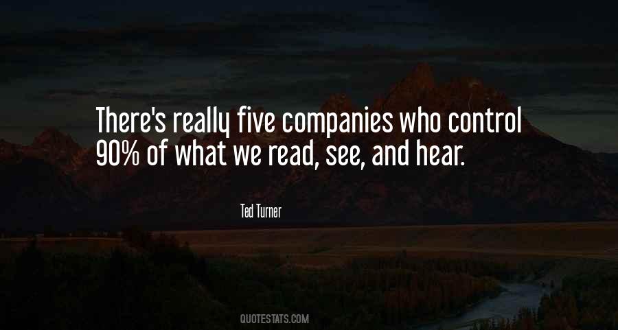 Ted Turner Quotes #543529